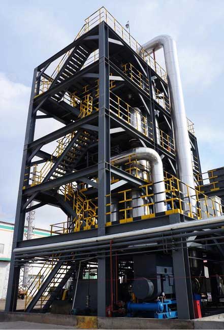 MVR管式降膜蒸发器案例