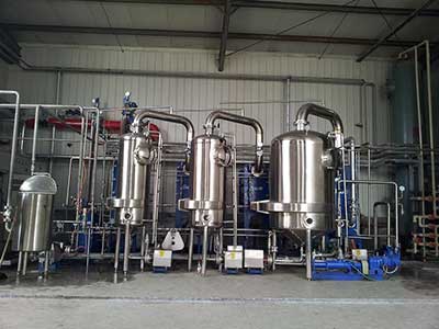 多效板式果糖蒸发器案例