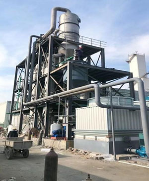 安徽某能源科技公司四效强制循环蒸发结晶项目