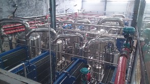 三套多效板式低聚麦芽糖蒸发浓缩装置