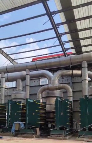 60吨钛材MVR蒸发器安装