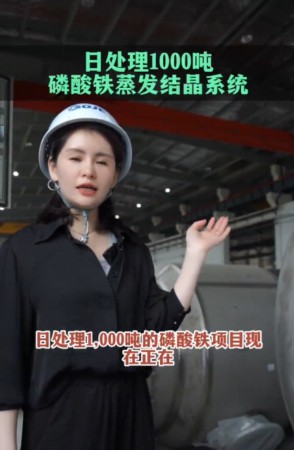 磷酸铁蒸发结晶系统日处理1000吨