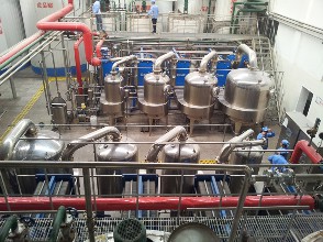四效板式异麦芽糖蒸发器案例