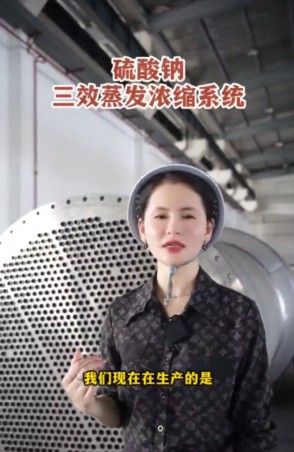 硫酸钠三效蒸发浓缩系统