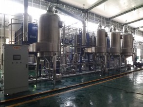 多效板式F55果葡糖浆蒸发浓缩装置