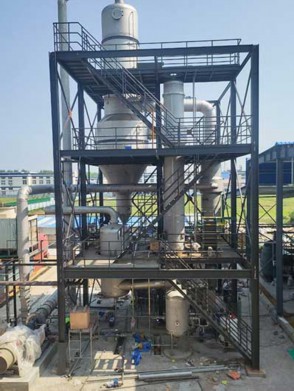 MVR降膜+强制循环蒸发结晶