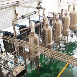 多效果汁蒸发浓缩系统蒸发结晶